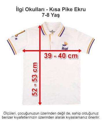 İlgi Okulları - Kısa Pike Ekru 7-8