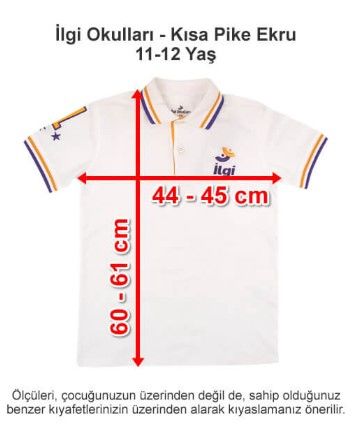İlgi Okulları - Kısa Pike Ekru 11-12