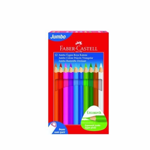 Faber Castel Jumbo Boya Kalemi 12’li