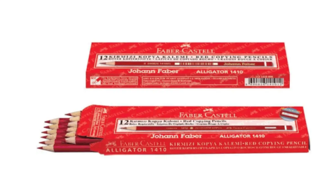 Faber-Castell  12'li Kırmızı Kurşun Kalem