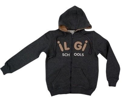 EŞOFMAN ÜST GRİ-KREM